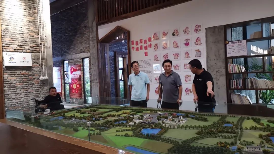 开启助残事业新里程，安徽德远廖总参观访问合肥宏立电子有限公司